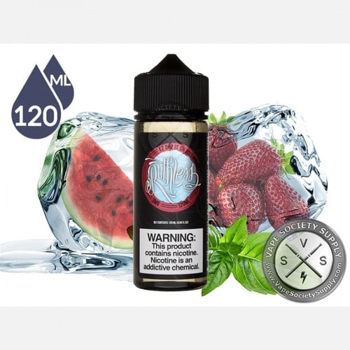 نكهة روثلس بطيخ فراولة ايس فيب 120 ملي الشهيرة Ruthless Ez Duz It On ICE