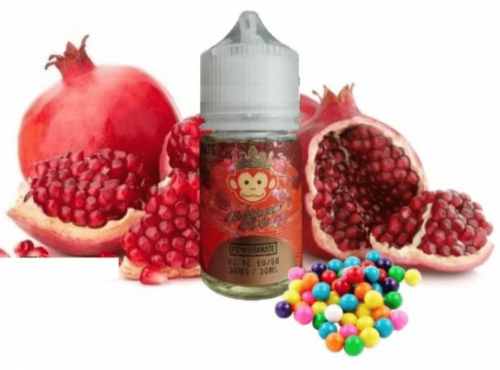 نكهة رمان سولت من دكتور فيب ملك العلكة bubblegum king