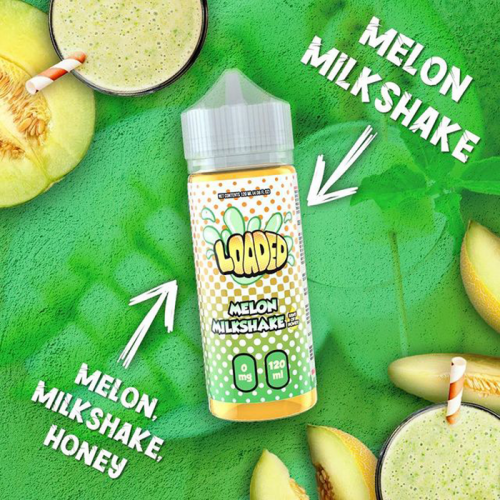 نكهة لوديد بطيخ ميلك شيك شمام فيب 120 مل Loaded Melon Milkshake