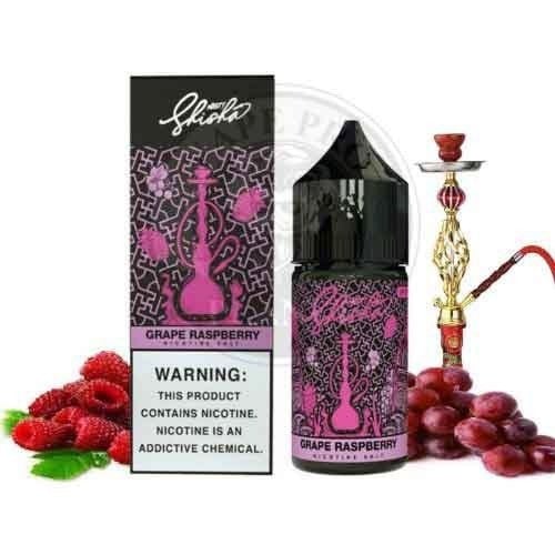 نكهة ناستي شيشة عنب توت الرائعة سولت NASTY Shisha GRAPE RASPBERRY Salt