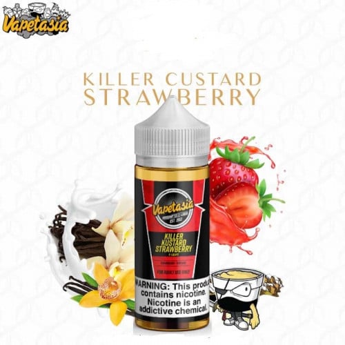 نكهة كيلر كاسترد فراولة فيب Vapetasia Killer Kustard Strawberry