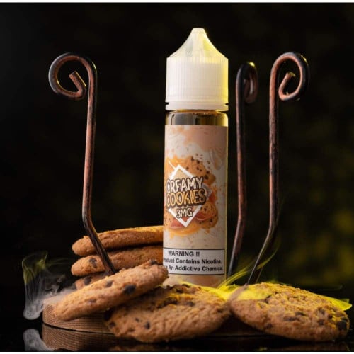 نكهة كريمي كوكيز فيب الرائعة من موش CREAMY COOKIES BY MOOSH