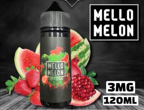 نكهة ميلو ميلون فيب مكس بطيخ فراولة و رمان من سام فيب Mello Melon Vape 120ml