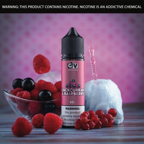نكهة فيب مكس توت و كشمش أسود من سي في CV BLACKCURRANT & RASPBERRY
