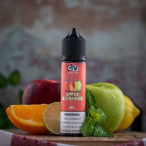 نكهة فيب كوكتيل تفاح مع البرتقال الرائعة من سي في CV APPLLE & ORANGE