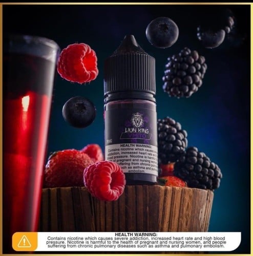 نكهة ملك الأسد فيمتو لاين كنغ سولت نيكوتين من ذا جنقل سيريس LION KING VMITO