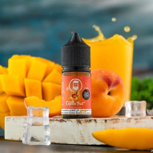 نكهة كابتن فروت خوخ مانجو ايس (MANGO PEACH ICE ) سولت من JOOSY WORLD