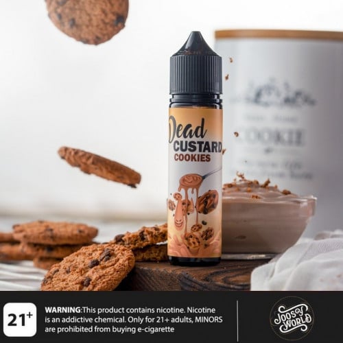 نكهة ديد كاسترد كوكيز Custard Cookies مخبوزات فيب من جوسي وورلد