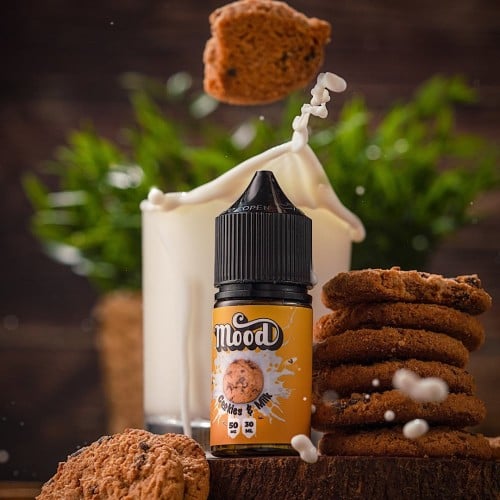 نكهة مود كوكيز و حليب سولت mood Cookies & milk