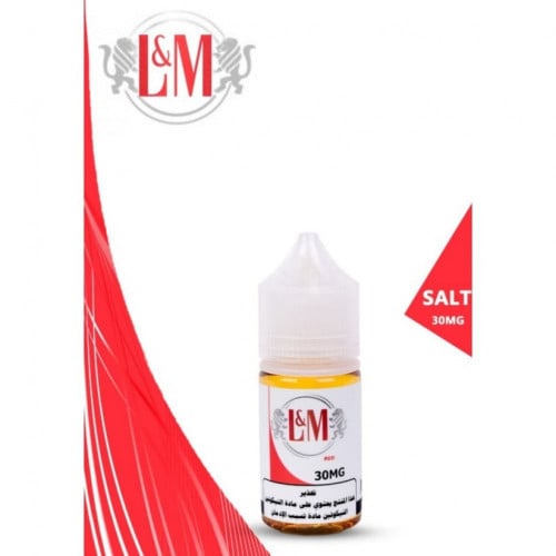 نكهة دخان ال ام احمر الاصلي سولت نيكوتين L&M Red salt Nicotine