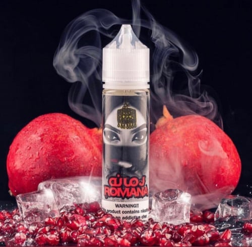 نكهة رمانه ايس فيب الشهيرة رمان بارد  ROMANA ICE