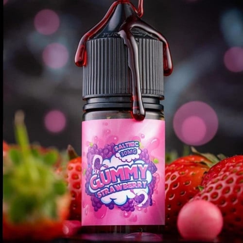 نكهة قمي فراوله سولت علكه فراولة اللذيذه Gummy Strawberry SaltNIC