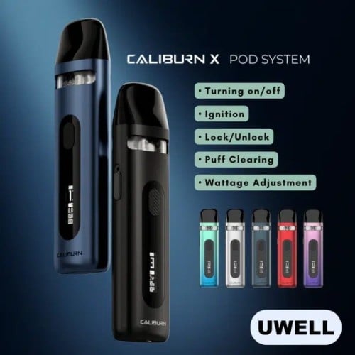 جهاز كاليبورن اكس بود من يوويل UWELL Caliburn X pod system