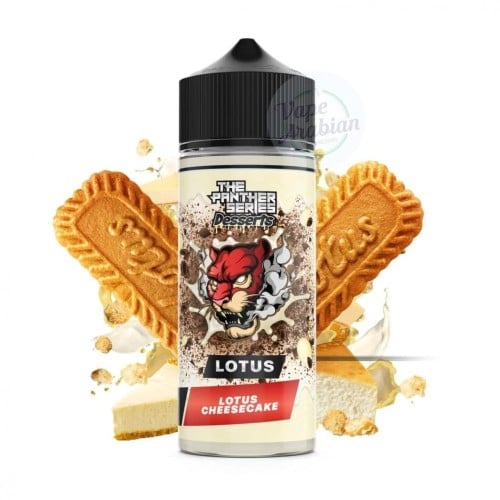 نكهة بنك بانثر لوتس شيز كيك فيب 120مل من دكتور فيب Pink Panther Lotus Cheesecake