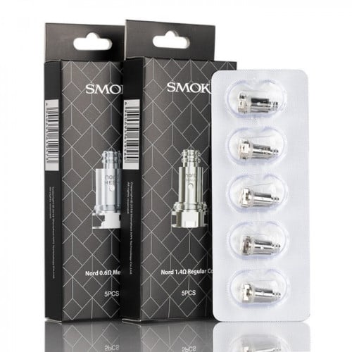 كويلات نورد 0,6 اوم و نورد 1,4 اوم من سموك smok nord coil