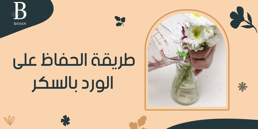 طريقة الحفاظ على الورد بالسكر