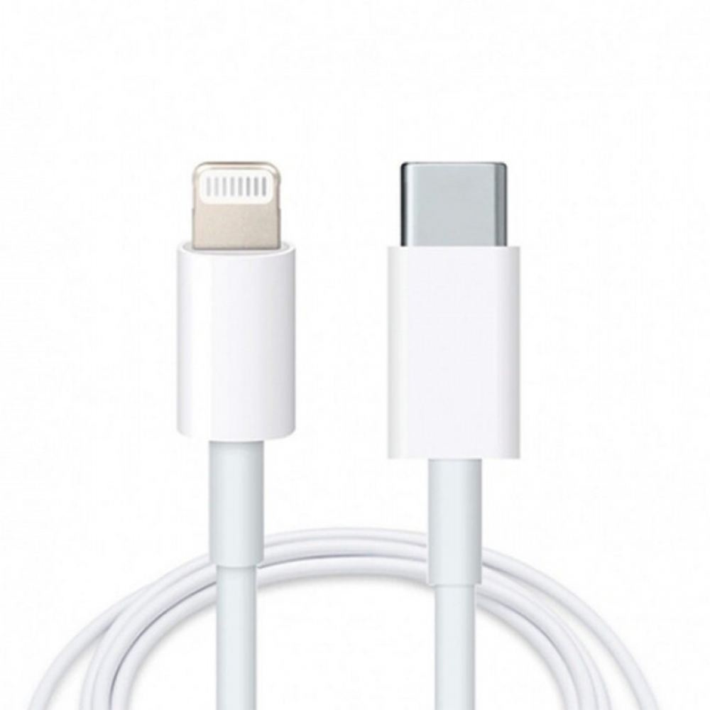 كيبل شحن أبل USB-C الى لايتينق بطول 2 متر - أبيض