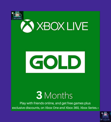 Xbox Live Gold 3 Months