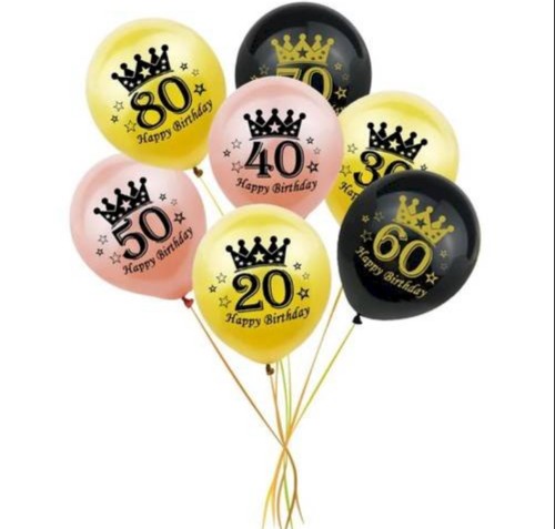 بالون لايتكس عمر 50 (1بالون)