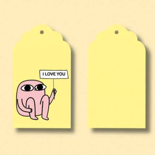 تاق " i love u "