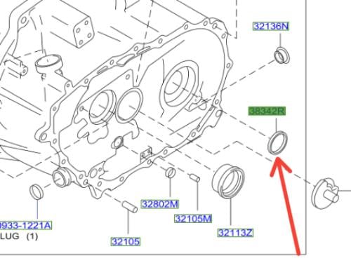 صوفة عكس نيسان صني قير عادي 2006/2011