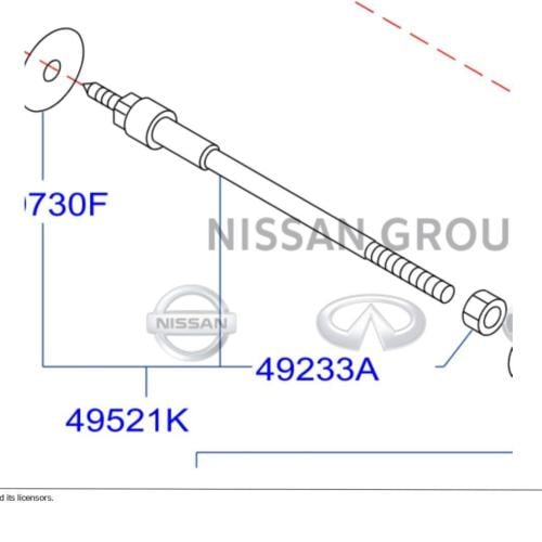 ذراع دركسون داخلي QX60  انفينتي  2013/2018 ياباني