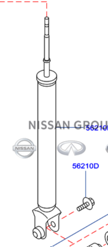 مساعد خلفي انفنتي G35/37/25 SEDAN ( 2006 - 2014 )