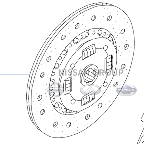 صحن كلتش باثفندر مكينة 3300-99/2003