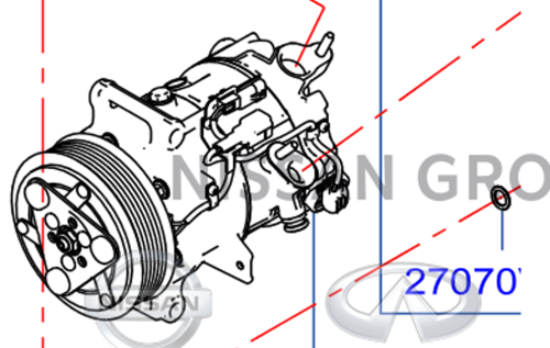 كمبروسر انفنتي Q50 2014/2016