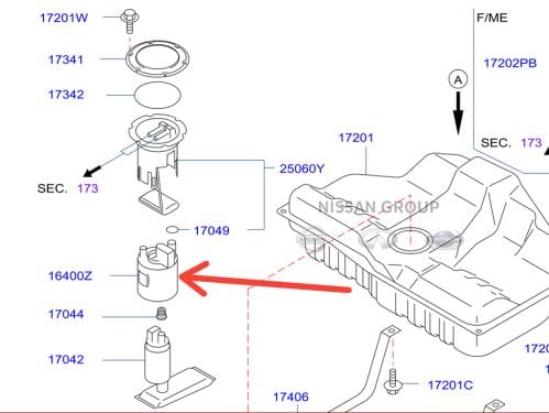 صفاية عوامة البنزين مكسيما 2000/2008 اصلي وكالة