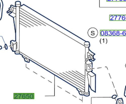 رديتر مكيف نيسان باترول سفاري98/2009- صناعه تايلندية