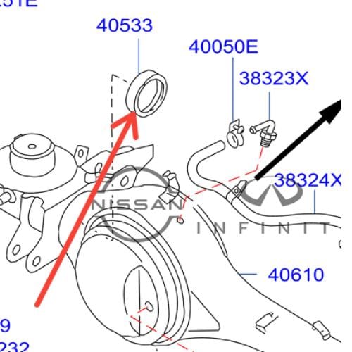 صوفة عكس الداخلي امامي باترول 1998/2024
