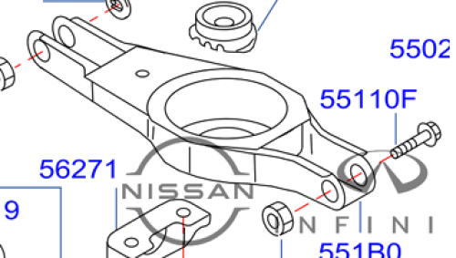 جلبة مقص الياي نيسان التيماء 2008/2010-