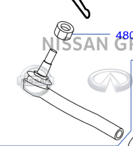 ذراع خارجي انفنتي G35/37/25 SEDAN ( 2006 - 2014 )