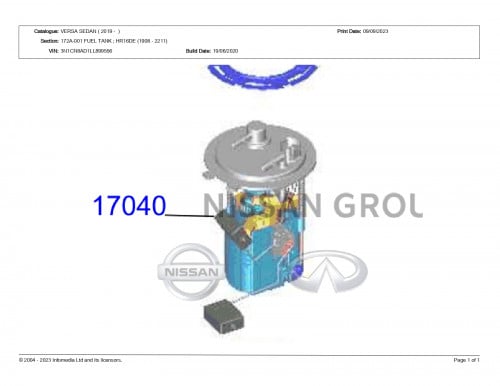 عوامة بنزين صني المكسيكية 2020/2022