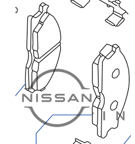 قماش امامي نيسان باثفيندر 2000/2003
