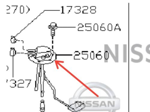 عوامة بنزين نيسان بترول كربريتر 90/95