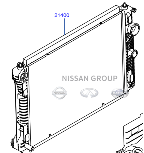 رديتر ماء انفنتي Q50 2014/2015