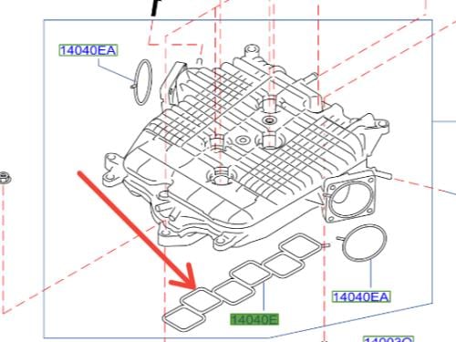 وجة ثلاجة انفنتي G35/37/25 37V