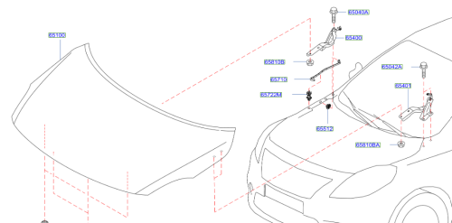 مفصلة كبوت صني 2015/2025