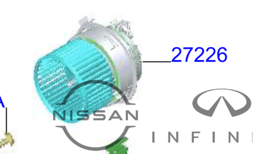 مروحة طبلون_نيسان صني مكسيكي 2020/2025+ كيكس _صناعه تايوانية