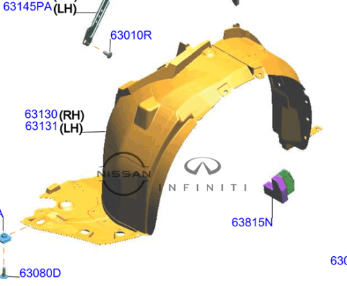 بطانة امامي صني المكسيكية 2019/2025