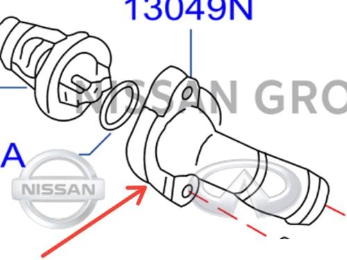 كوع بلف حراره نيسان نفارا