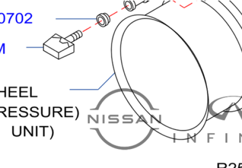 حساس ضغط هواء الاطارات ارمادا 2006/2015