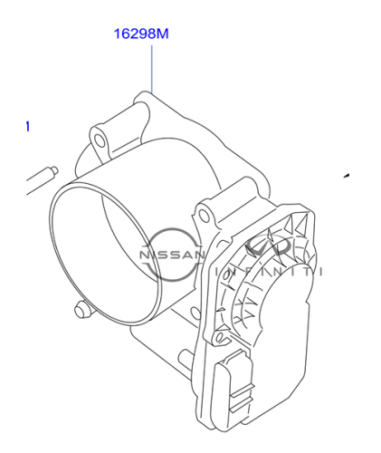 بوابة بنزين نيسان باثفيندر كلاسيك 2006/2008