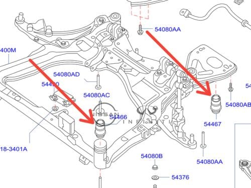 جلدة كمر مكينة نيسان مكسيما 2010/2015 اصلي وكالة