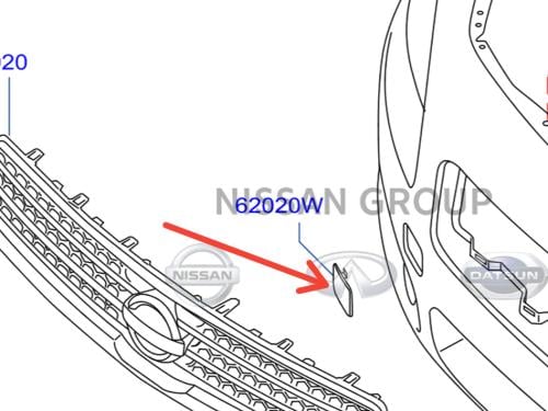 غطاء سحب جلدة صدام امامي مكسيما 2010/2015