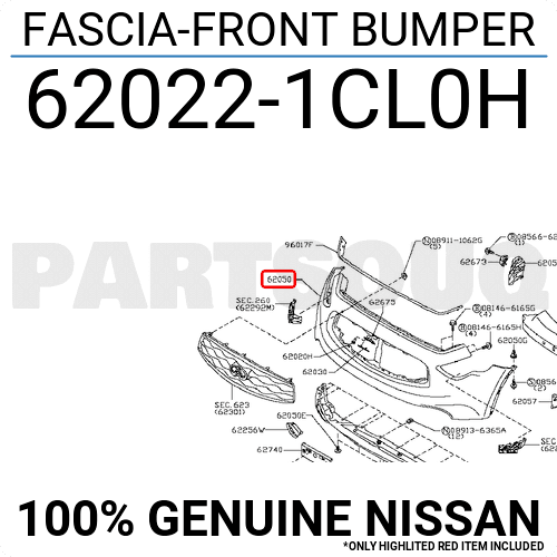 جلدة صدام امامي انفنتي FX35