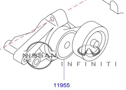 شداد سير مكينة نيسان نافارا 2012/2014