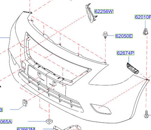جلدة صدام امامي يسان صني 2012/2014 تجاري